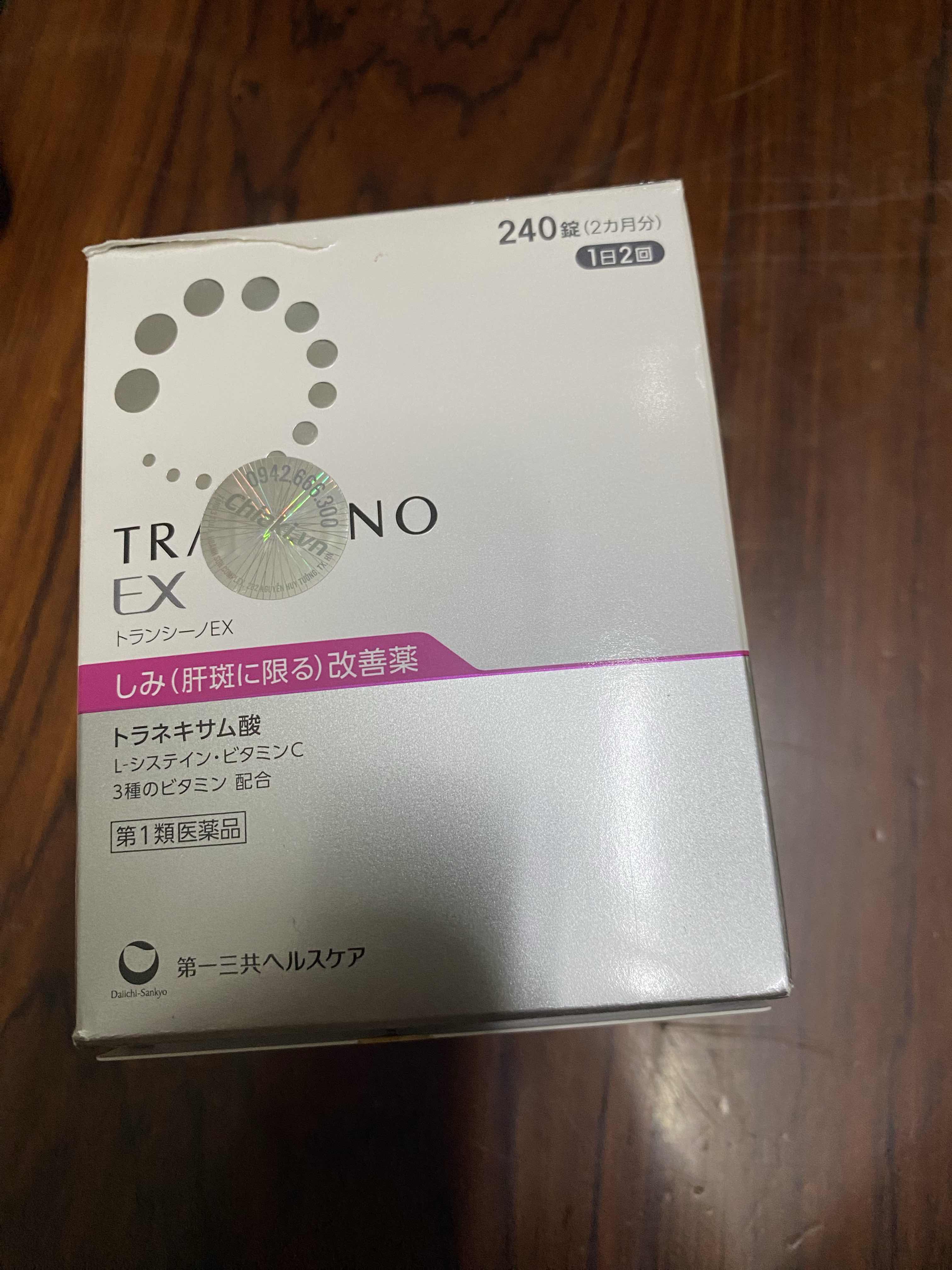 Viên uống Transino Whitening Nhật Bản - Hỗ trợ trắng da, giảm nám, tàn nhang, làm mờ vết thâm, dưỡng da đẹp cho phụ nữ tuổi 30+