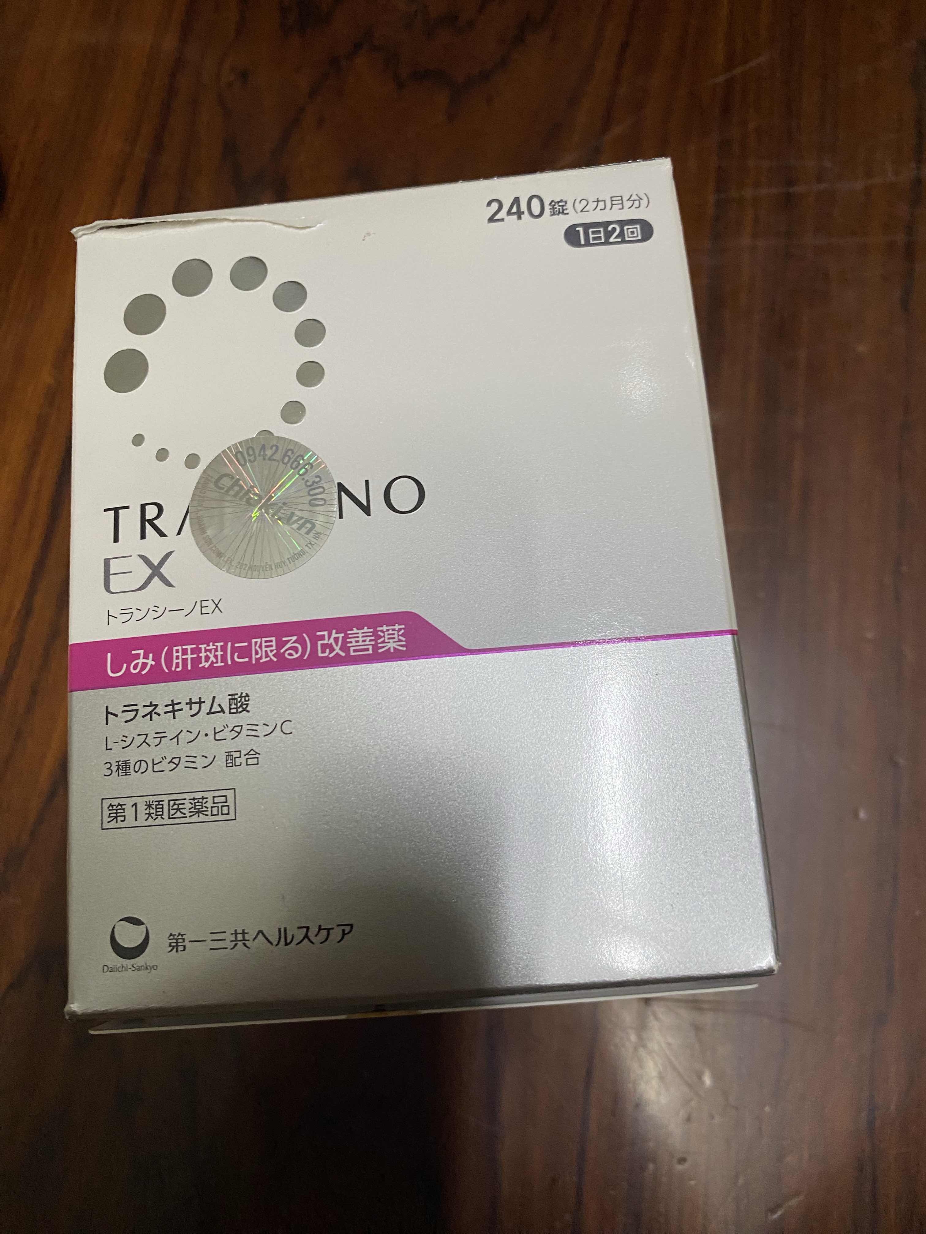 Viên uống Transino Whitening Nhật Bản - Hỗ trợ trắng da, giảm nám, tàn nhang, làm mờ vết thâm, dưỡng da đẹp cho phụ nữ tuổi 30+