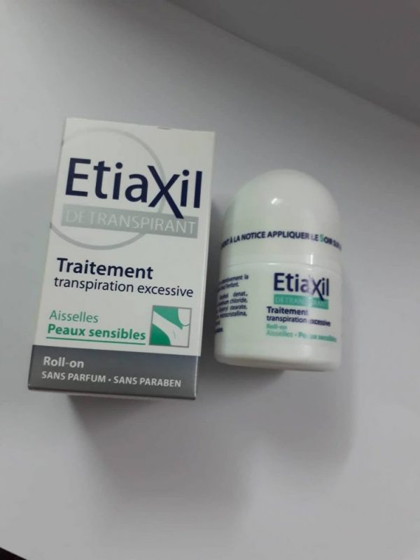 Lăn khử mùi Etiaxil 15ml - Giúp giảm hôi nách hiệu quả, không mùi, không gây ố vàng áo, phù hợp cho da nhạy cảm