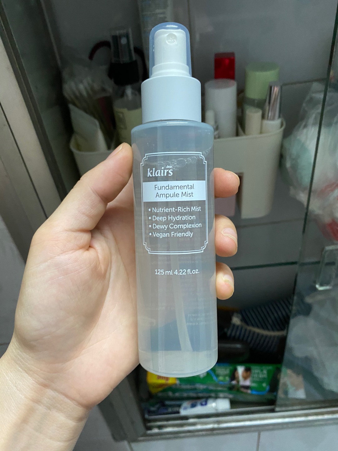 Xịt Khoáng Klairs Fundamental Ampule Mist - Cấp Ẩm Cho Da Mịn Màng, Tươi Trẻ, Dưỡng Ẩm Với Chiết Xuất Tự Nhiên 125ml
