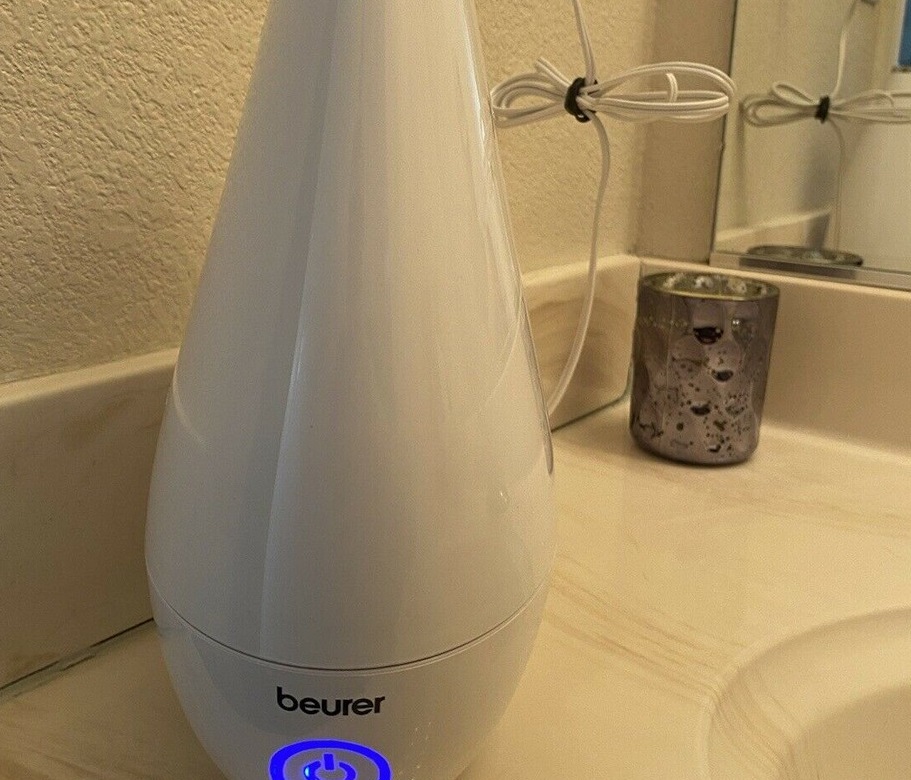 Máy Tạo Ẩm Beurer LB37 - Khử Mùi Không Khí Bằng Tinh Dầu, Hiệu Suất 200ml/h, Thiết Kế Thông Minh, Không Gian Thoáng Mát, Diệt Khuẩn