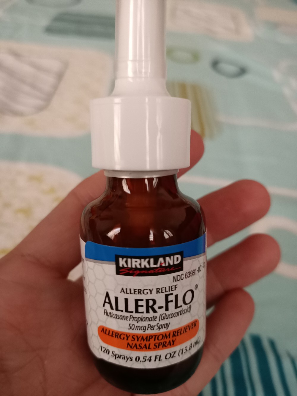 Xịt Mũi Kirkland Aller-Flo Chính Hãng 18.2ml - Giảm Viêm Xoang, Dị Ứng, Thoải Mái Giấc Ngủ Cho Người Lớn Và Trẻ Em Trên 4 Tuổi