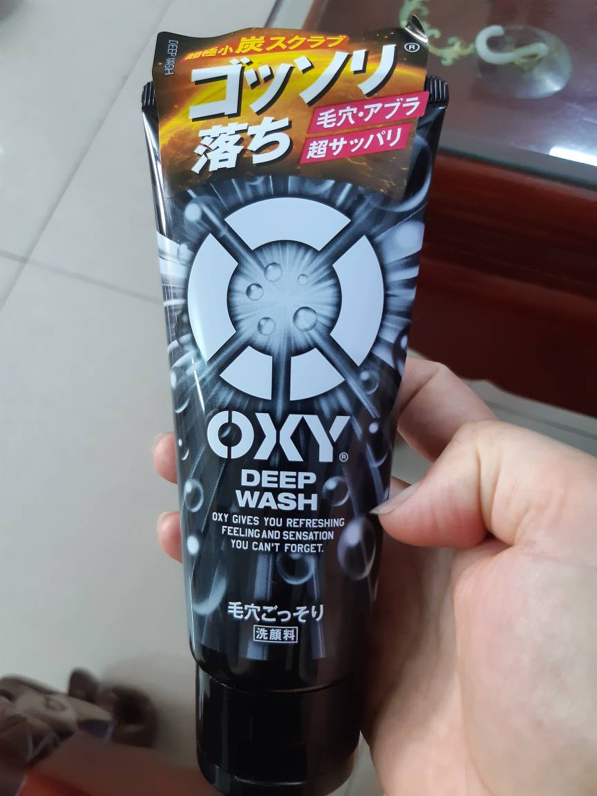 Sữa Rửa Mặt Oxy Deep Wash 130g Dành Cho Nam - Làm Sạch Sâu, Kiềm Dầu, Cấp Ẩm - Sản Phẩm Chính Hãng Rohto