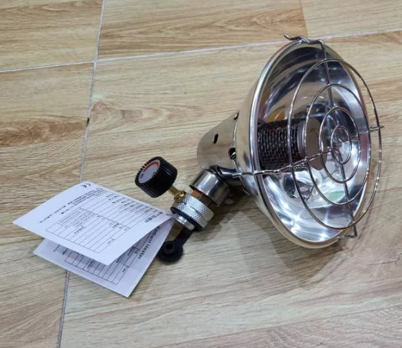 Bếp Lò Sưởi Mini Bằng Gas - Dụng Cụ Cắm Trại Di Động, Nhỏ Gọn Cho Ngoài Trời, Chịu Nhiệt Tốt, Hoạt Động Với Butan