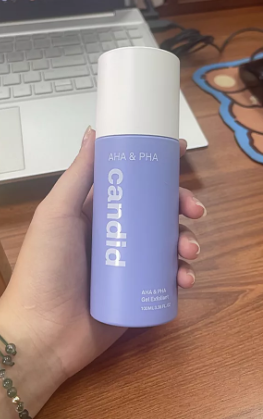 Gel Tẩy Tế Bào Chết AHA & PHA Candid 100ml - Hỗ Trợ Mịn Da, Ngừa Mụn, Dưỡng Sáng Da, Dạng Gel Dịu Nhẹ, Sản Phẩm Chăm Sóc Da Chất Lượng Cao