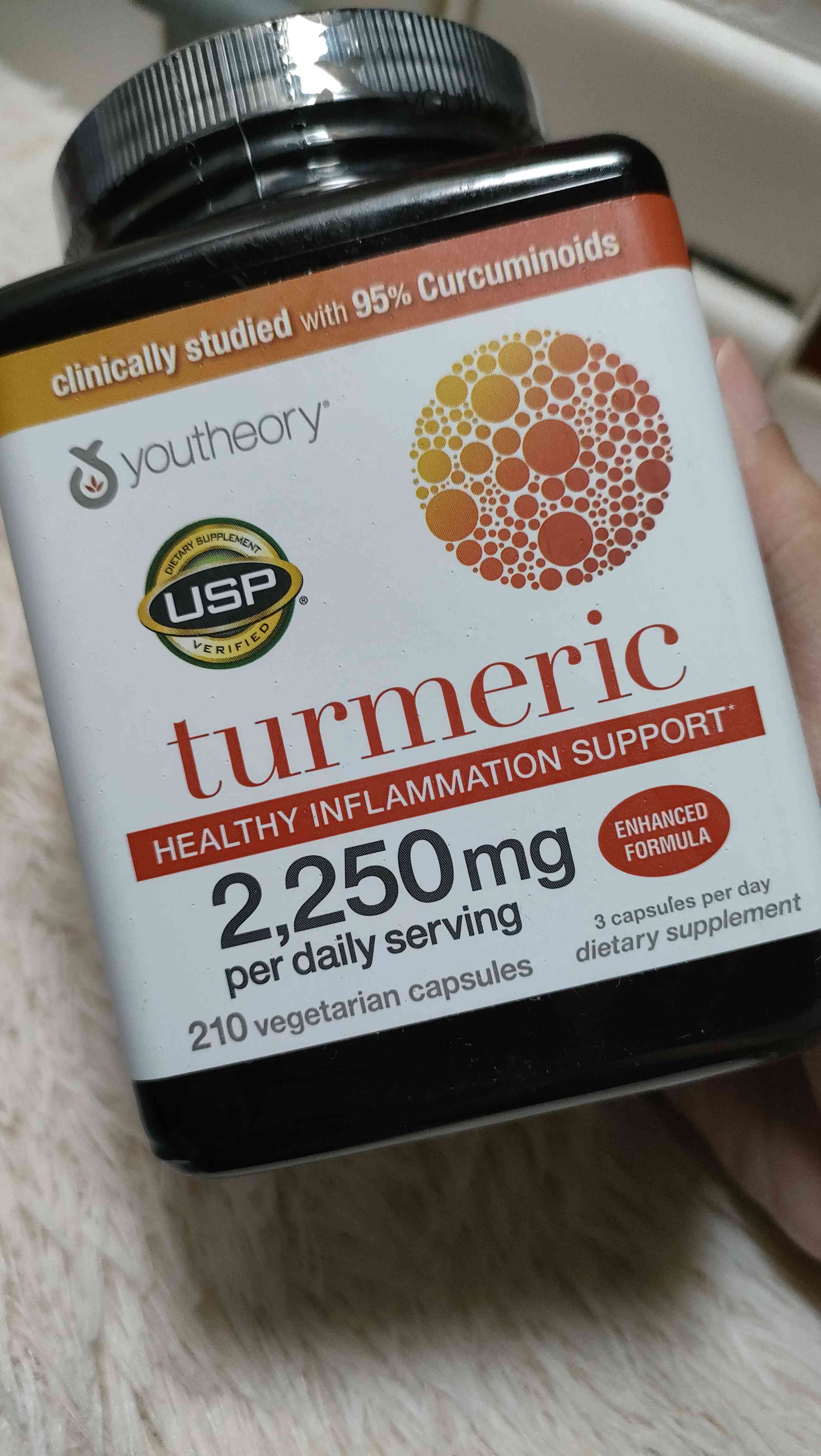 Viên tinh chất nghệ Youtheory Turmeric 2.250mg - Tăng cường sức khỏe và làm đẹp da, Hỗ trợ tiêu hóa, chống oxy hóa
