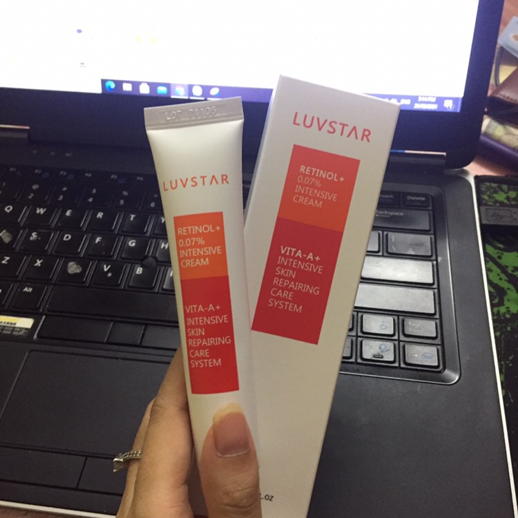 Kem Dưỡng Ẩm Luvstar Retinol+ 0.07% Intensive Cream - Chống Oxy Hóa, Cải Thiện Đốm Nâu, Nuôi Dưỡng Da Trắng Hồng Tự Nhiên