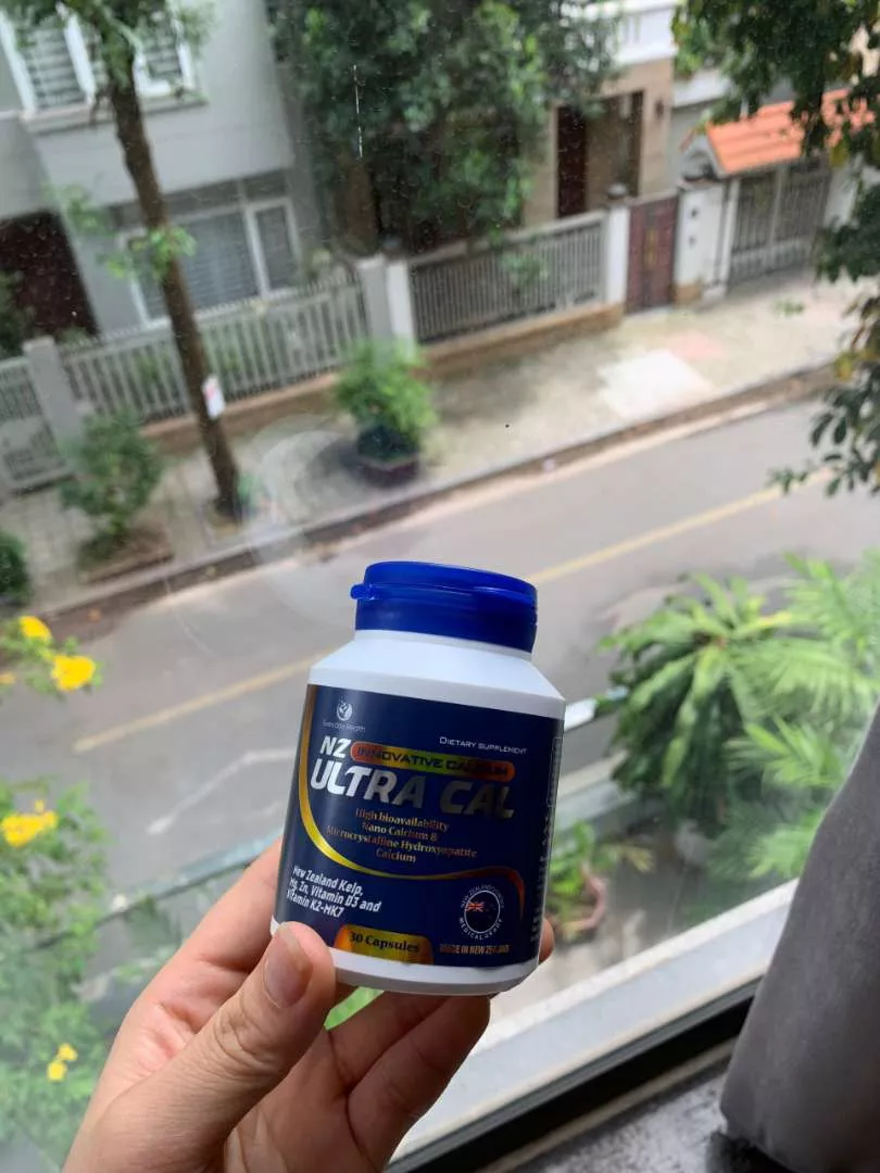 Viên Uống Canxi Nano New Zealand NZ Ultra Cal - Hỗ Trợ Tăng Cường Sức Khỏe Xương - 30 Viên Hữu Cơ Bổ Sung Canxi Nano