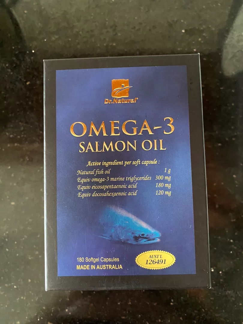 Viên uống Omega 3 Dầu Cá Hồi Úc Go Healthy 180 viên - Bổ Sung Omega 3 Tốt Cho Mắt & Tăng Cường Trí Nhớ