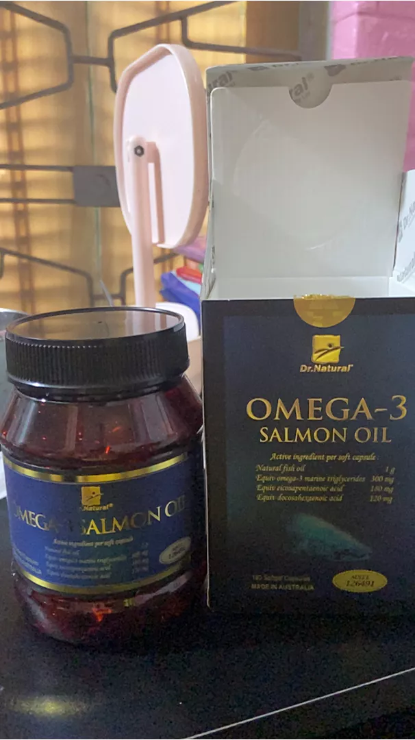 Viên uống Omega 3 Dầu Cá Hồi Úc Go Healthy 180 viên - Bổ Sung Omega 3 Tốt Cho Mắt & Tăng Cường Trí Nhớ