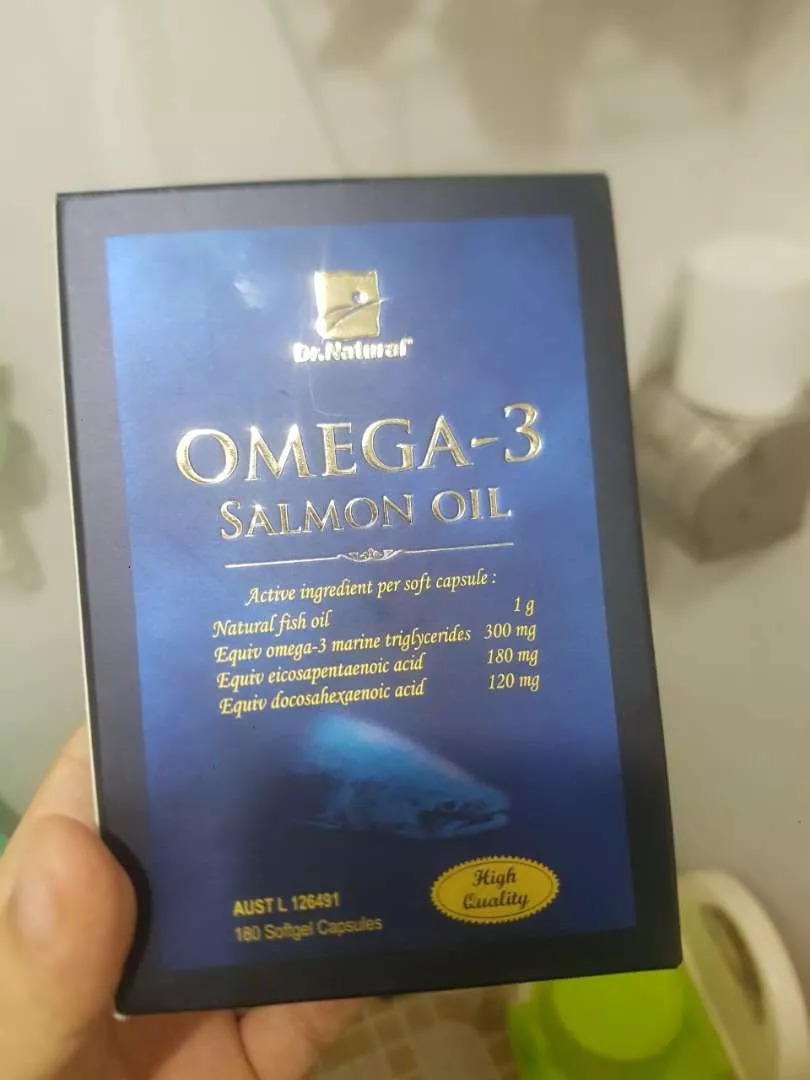 Viên uống Omega 3 Dầu Cá Hồi Úc Go Healthy 180 viên - Bổ Sung Omega 3 Tốt Cho Mắt & Tăng Cường Trí Nhớ