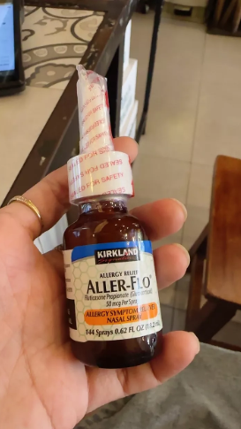 Xịt Mũi Kirkland Aller-Flo Chính Hãng 18.2ml - Giảm Viêm Xoang, Dị Ứng, Thoải Mái Giấc Ngủ Cho Người Lớn Và Trẻ Em Trên 4 Tuổi