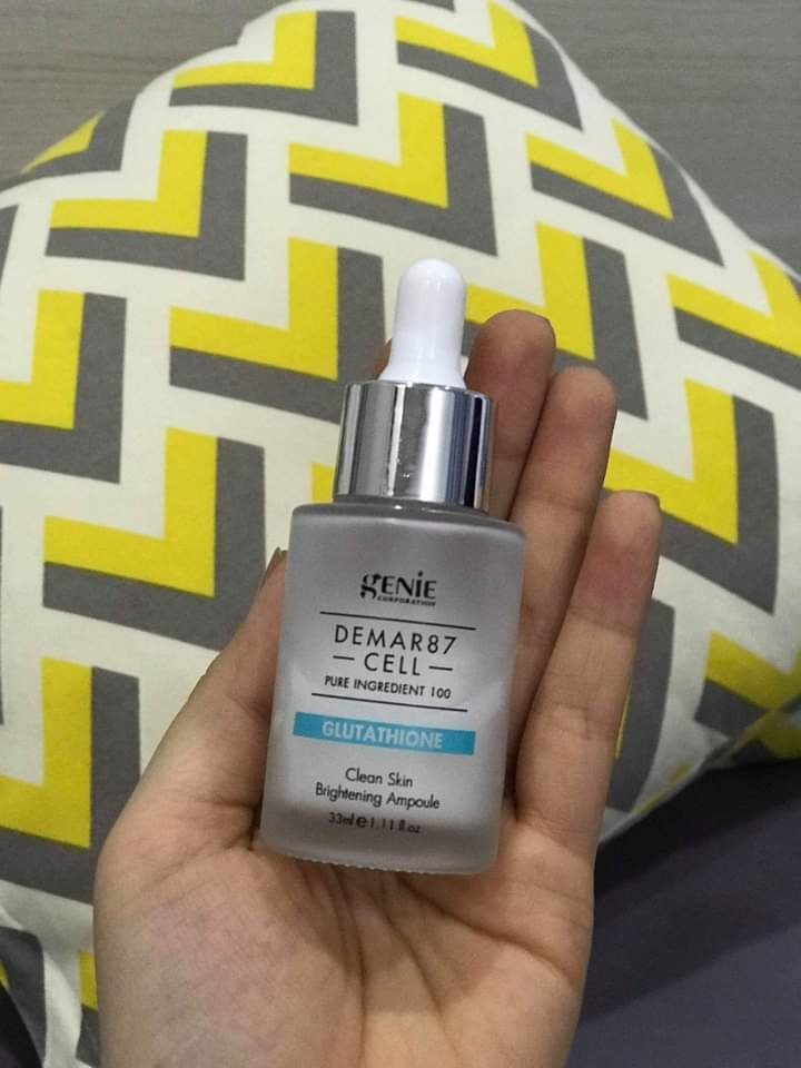Serum Dưỡng Trắng Da Genie Demar87 Cell Glutathione 33ml - Hiệu Quả Nhanh Chóng, Phù Hợp Mọi Loại Da