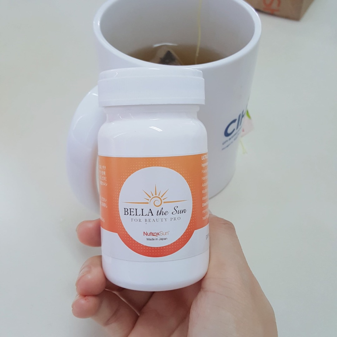 Viên uống chống nắng Bella The Sun Nhật Bản - Bảo vệ da toàn diện, tăng cường đề kháng và dưỡng trắng da tự nhiên 30 viên