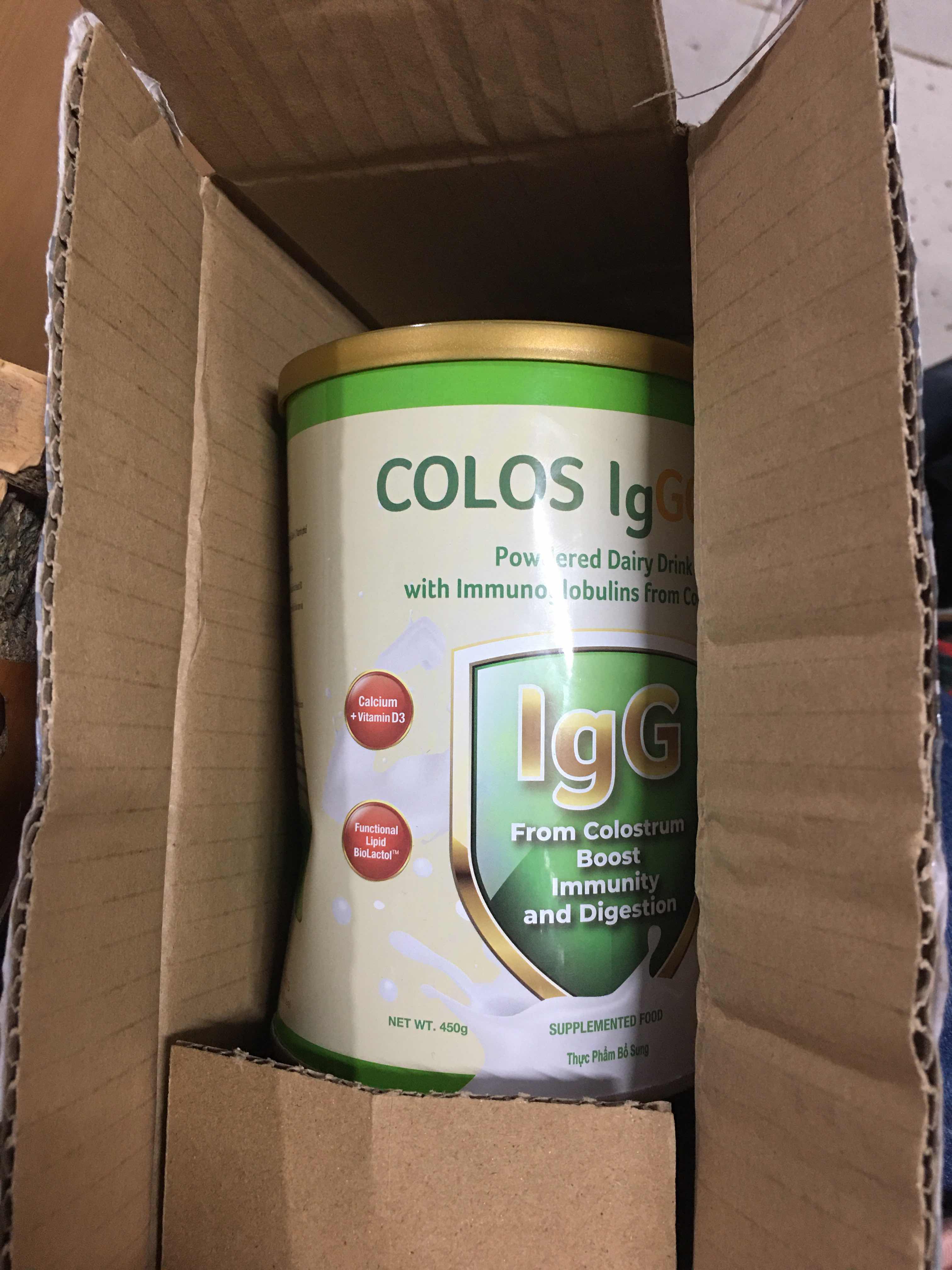 Sữa non Colos IgGold hỗ trợ tăng cường sức đề kháng khỏe mạnh