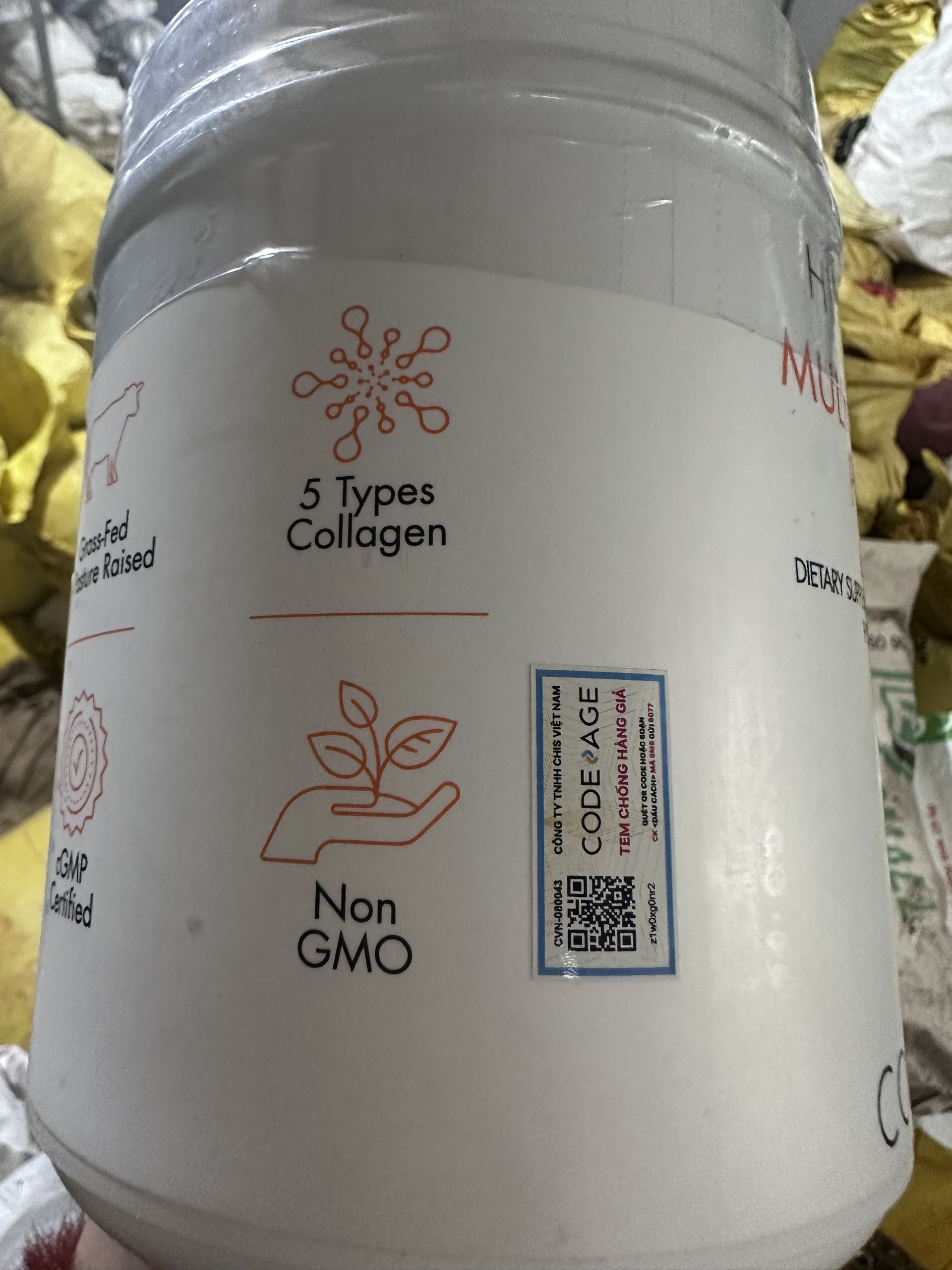 Bột Collagen Codeage Hydrolyzed Multi Collagen Peptides 567g - Sản phẩm bổ sung collagen thủy phân, có 5 loại collagen cần thiết cho sức khỏe da và khớp