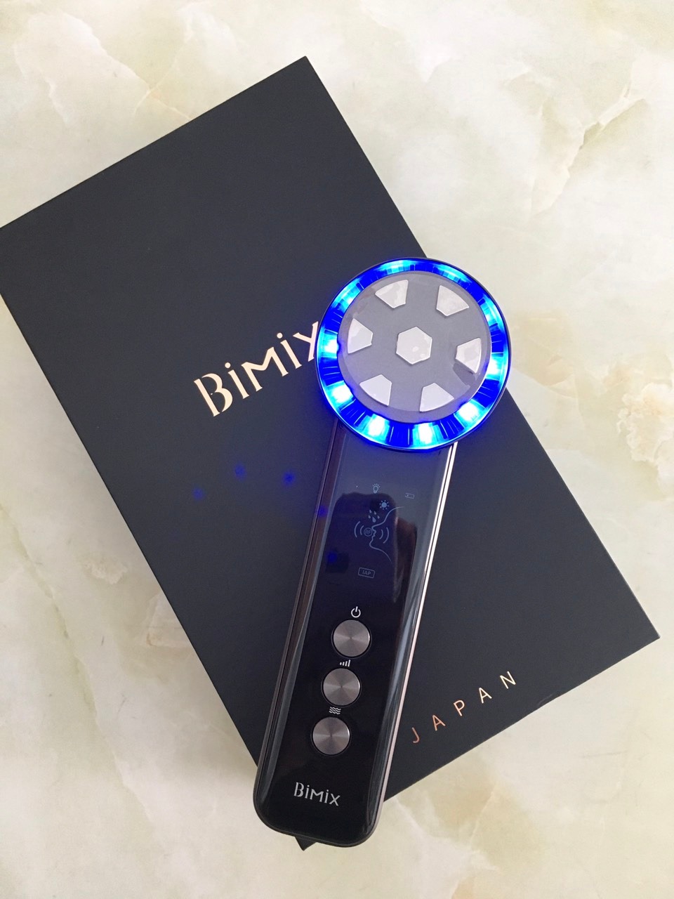 Máy Massage Mặt Nóng Lạnh Bimix BM10 - 5 Chế Độ Công Nghệ Nhật Bản, Chăm Sóc Da Mặt Tại Nhà, Trẻ Hóa, Làm Dịu Nếp Nhăn