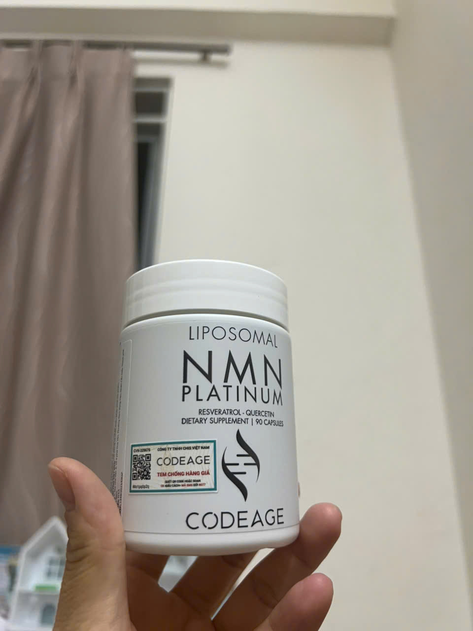 Viên Uống Đẹp Da Codeage Liposomal NM Platinum - Cải Thiện Độ Đàn Hồi, Giữ Ẩm, Rạng Rỡ Da Tự Nhiên, Hỗ Trợ Chống Oxy Hóa