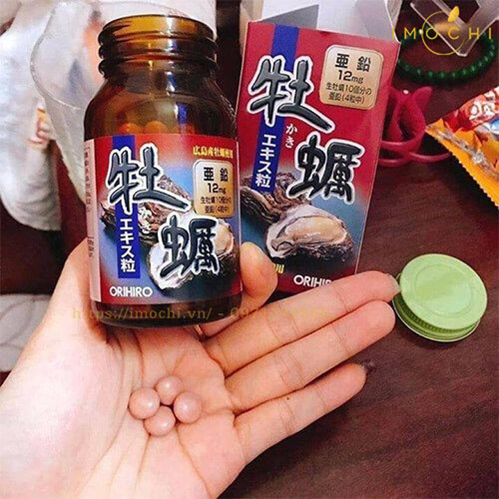 Tinh Chất Hàu Tươi Nhật Bản Orihiro 120 Viên - Hỗ Trợ Tăng Cường Sinh Lý Nam Giới, Cải Thiện Chất Lượng Tinh Trùng