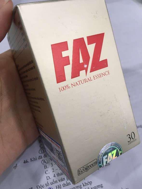 Viên uống Faz hỗ trợ điều hòa mỡ máu 30 viên - Giải pháp tự nhiên cho sức khỏe tim mạch, kiểm soát mỡ máu hiệu quả