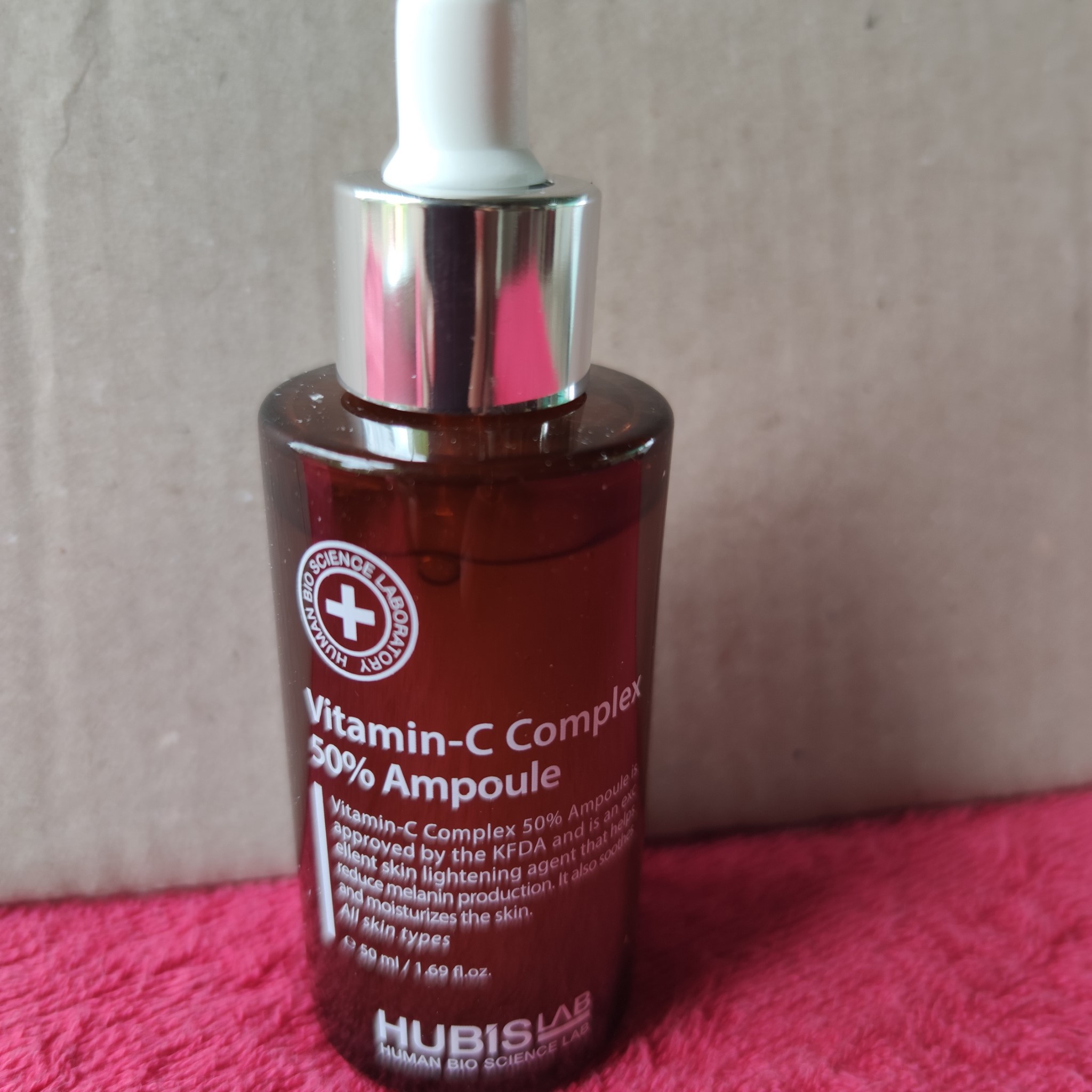 Huyết Thanh Dưỡng Trắng Hubislab Vitamin C Complex 50% - Chăm Sóc Da Sáng Mịn Tự Nhiên, Làm Sáng Da Rõ Rệt 50ml