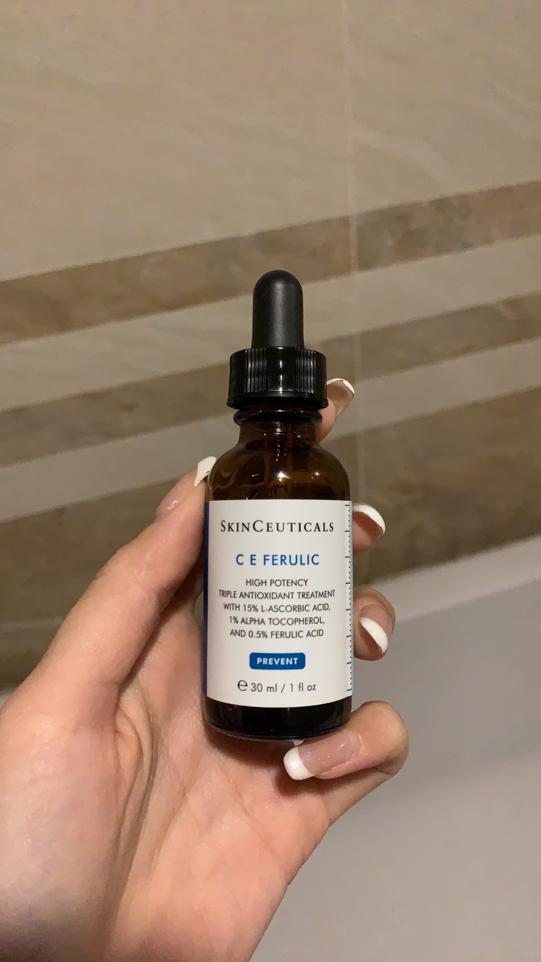 Serum Skinceuticals C E Ferulic - Dưỡng Trắng Trẻ Hóa Da, Ngăn Ngừa Nếp Nhăn và Cải Thiện Làn Da Rạng Rỡ Tự Nhiên