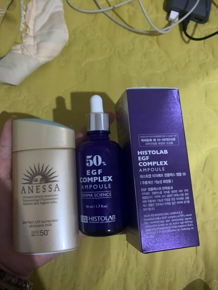 Serum Histolab 50% EGF Complex Ampoule 50ml - Serum trẻ hóa da, làm mờ vết thâm, chống lão hóa hiệu quả