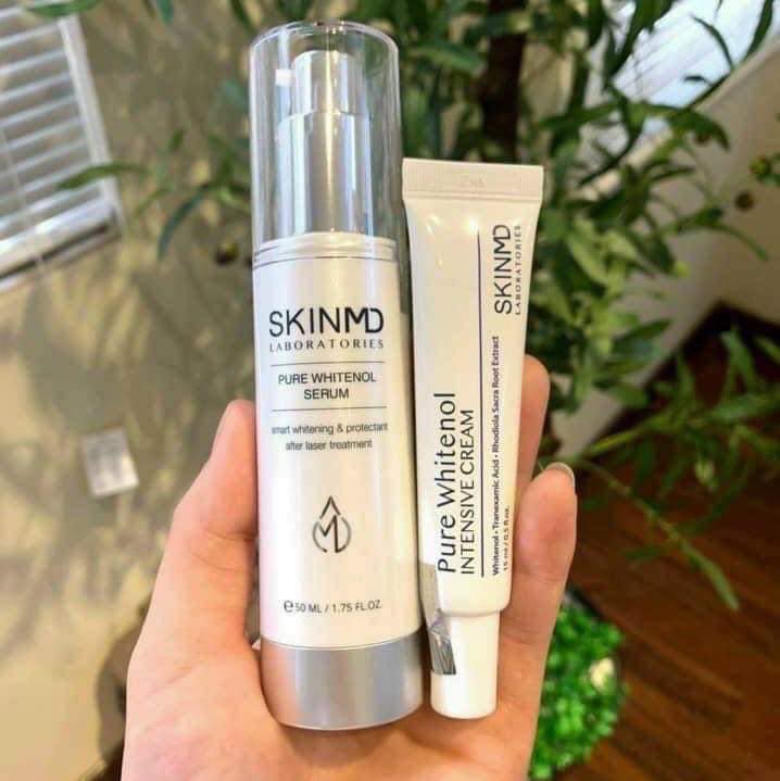 Serum SkinMD Pure Whitenol 50ml - Hỗ trợ phục hồi da nám, làm trắng và sáng đều tone da, hiệu quả sau 8 tuần