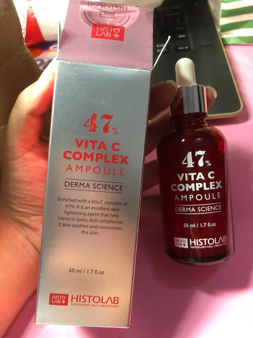 Tinh chất Histolab Vita C Complex 47% - Serum Dưỡng Trắng Da, Cải Thiện Sắc Tố, Phù Hợp Mọi Loại Da, 50ml