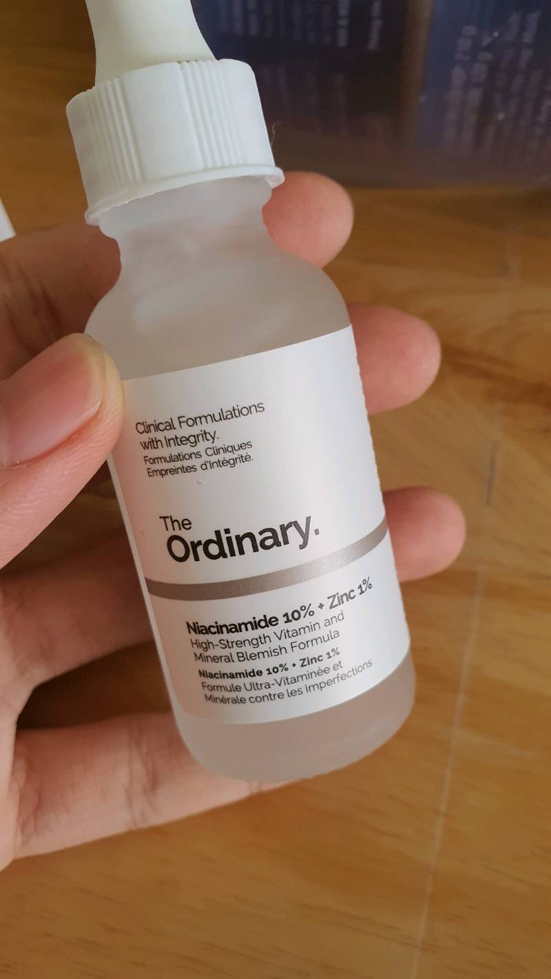 Serum The Ordinary Niacinamide 10% + Zinc 1% - Chống Viêm, Giảm Kích Ứng, Làm Sáng Da, Kiềm Dầu, 30ml/60ml