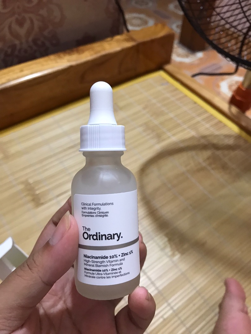 Serum The Ordinary Niacinamide 10% + Zinc 1% - Chống Viêm, Giảm Kích Ứng, Làm Sáng Da, Kiềm Dầu, 30ml/60ml