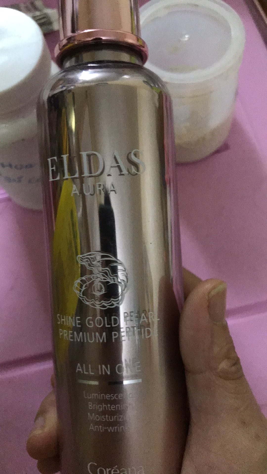 Serum Tế Bào Gốc Eldas Aura All-in-One Trắng Da, Mờ Thâm Nám - Dưỡng Da Từ Sâu, Cải Thiện Độ Đàn Hồi, Đem Lại Làn Da Tươi Trẻ