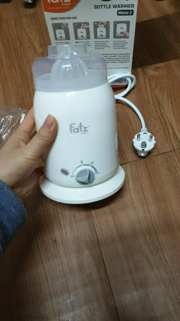 Máy hâm sữa FatzBaby FB3002SL 4 chức năng - Tiệt trùng, giữ nóng, hâm sữa, vắt cam cho bé - Sản phẩm tiện lợi cho mẹ và bé