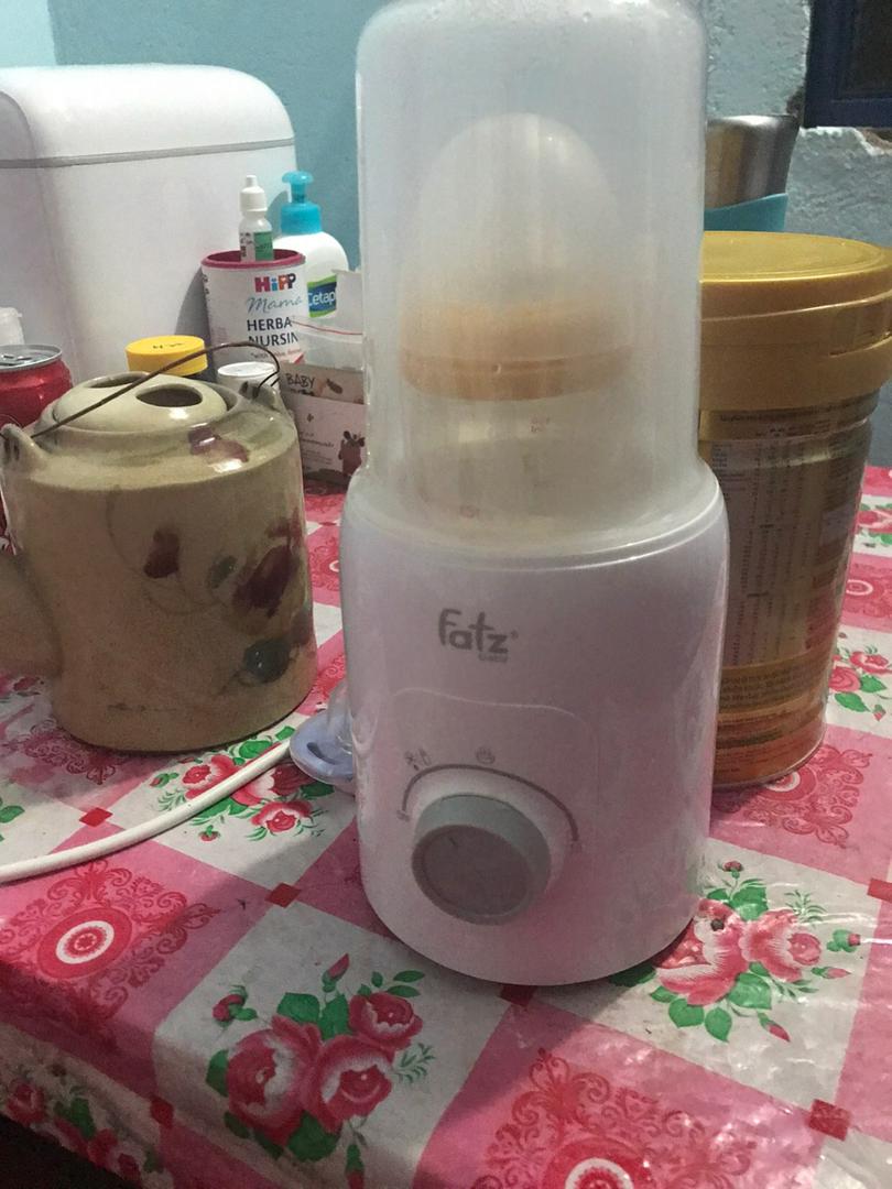 Máy hâm sữa và tiệt trùng Fatzbaby Mono 6 FB3001TN - 4 chức năng, tiết kiệm điện, thiết kế thông minh, phù hợp với mọi loại bình sữa.