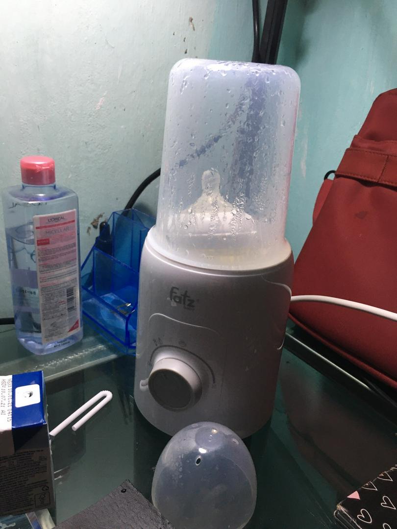 Máy hâm sữa và tiệt trùng Fatzbaby Mono 6 FB3001TN - 4 chức năng, tiết kiệm điện, thiết kế thông minh, phù hợp với mọi loại bình sữa.
