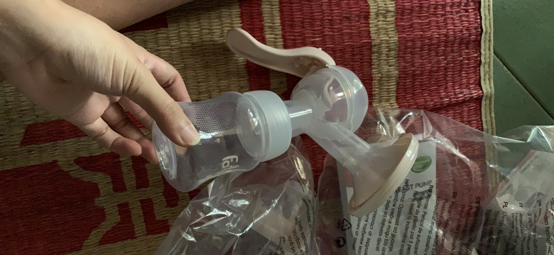 Máy Hút Sữa Bằng Tay Fatzbaby Handy 1 FB1007SL - Dụng Cụ Tăng Tiết Sữa An Toàn, Thiết Kế Nhỏ Gọn, Chất Liệu Cao Cấp, Điều Chỉnh Lực Hút