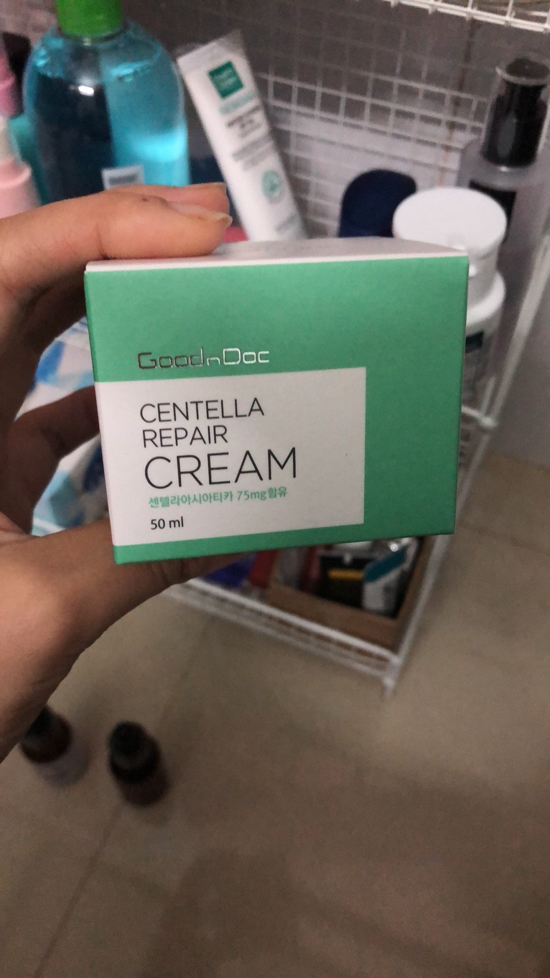 Kem Dưỡng Ẩm Phục Hồi GoodnDoc Centella Repair Cream 50ml - Dưỡng Da Khỏe Mạnh, Cấp Ẩm, Phục Hồi Da Hư Tổn Cho Mọi Loại Da