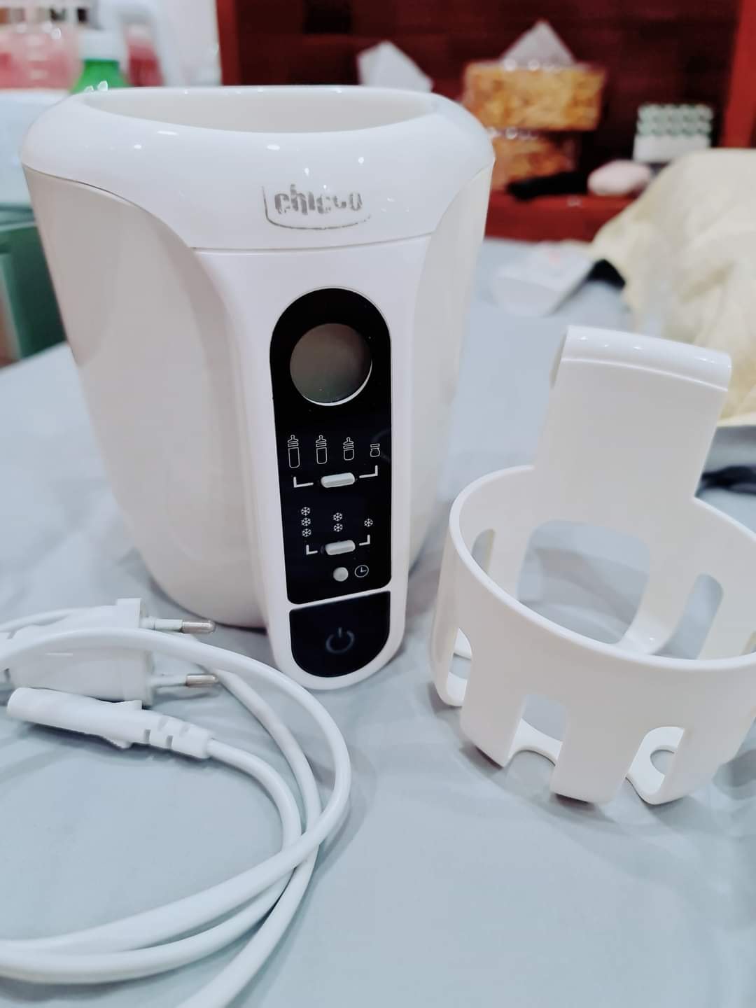 Máy Hâm Sữa Chicco 7390 Đa Năng Có Hẹn Giờ - Tiện Lợi Cho Mẹ và Bé, Thiết Kế Hiện Đại Với Màn Hình LED