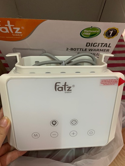 Máy Hâm Sữa Tiệt Trùng Điện Tử Fatzbaby Duo 3 FB3093VN - Đa Năng, 4 Chức Năng Trong 1, An Toàn, Thao Tác Dễ Dàng, Dành Cho Mẹ và Bé