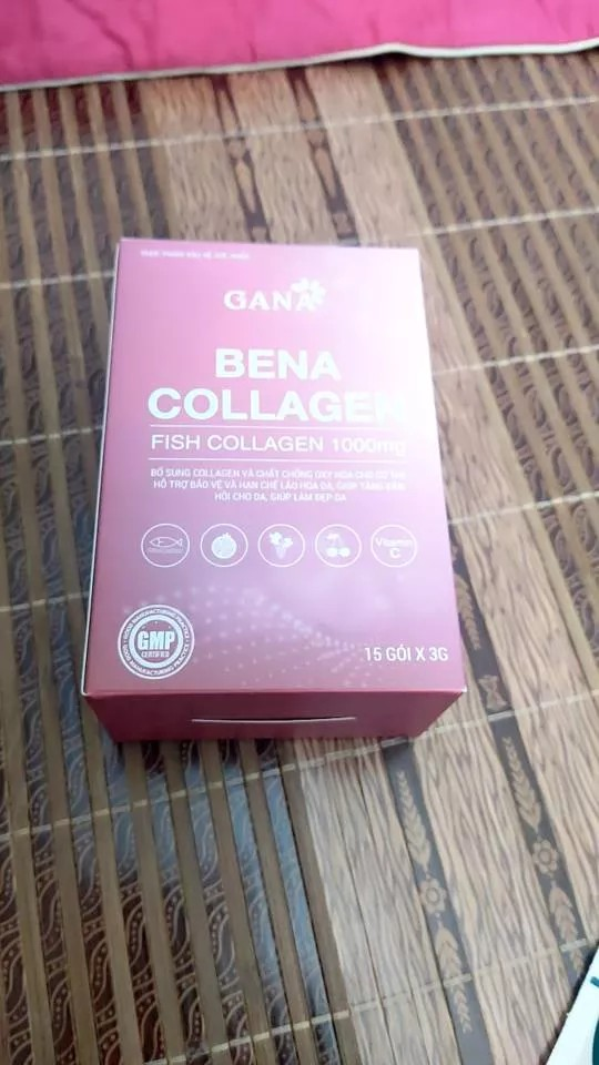 Bột uống Bena Collagen Gana hỗ trợ làm đẹp da