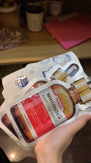 Mặt Nạ Tế Bào Gốc Nature Beauty Ampoule Mask - Dưỡng Da Chống Nhăn, Trẻ Hóa, Dưỡng Trắng, Hỗ Trợ Cấp Ẩm Cho Mọi Loại Da