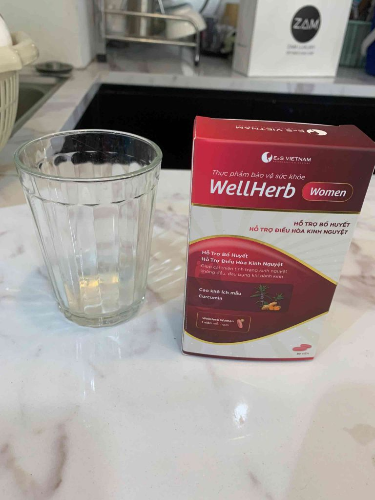 Viên Uống WellHerb Women - Hỗ Trợ Điều Hòa Kinh Nguyệt Cho Phụ Nữ, Giảm Đau Bụng, Cải Thiện Kinh Nguyệt Không Đều, Hộp 30 Viên