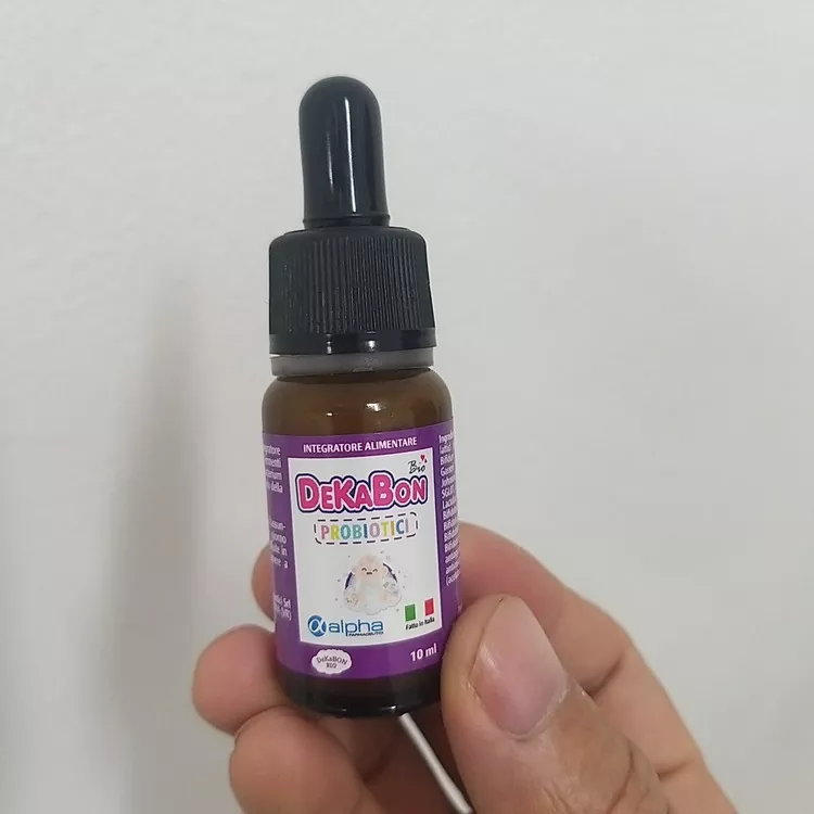 Men vi sinh dạng giọt Dekabon Probiotici 10ml cho trẻ - Hỗ trợ tiêu hóa, tăng cường lợi khuẩn, dễ sử dụng, hương vị thơm ngon