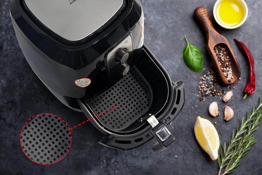 Nồi Chiên Không Dầu Magic Korea A-83 6L, Công Suất 1800W, Tiết Kiệm Dầu Mỡ, Lựa Chọn Lành Mạnh Cho Gia Đình
