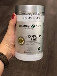 Keo Ong Healthy Care Propolis 3800mg - Viên Uống Tăng Cường Đề Kháng, Hỗ Trợ Sức Khỏe Tự Nhiên, 200 Viên