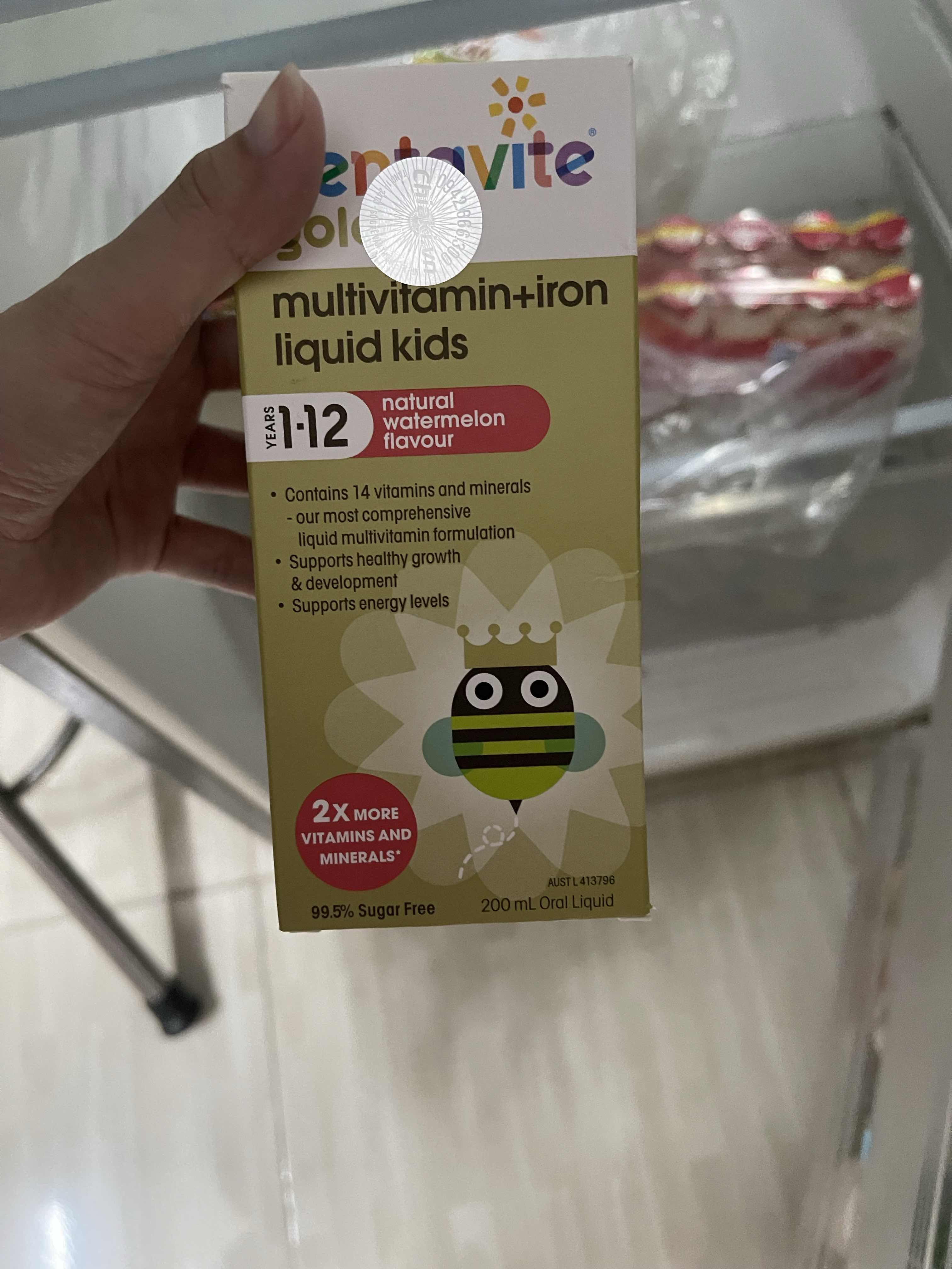 Vitamin Pentavite Multivitamin + Sắt cho Trẻ Từ 1-12 Tuổi - Hỗ Trợ Tăng Trưởng Sức Khỏe Và Cải Thiện Biếng Ăn 200ml