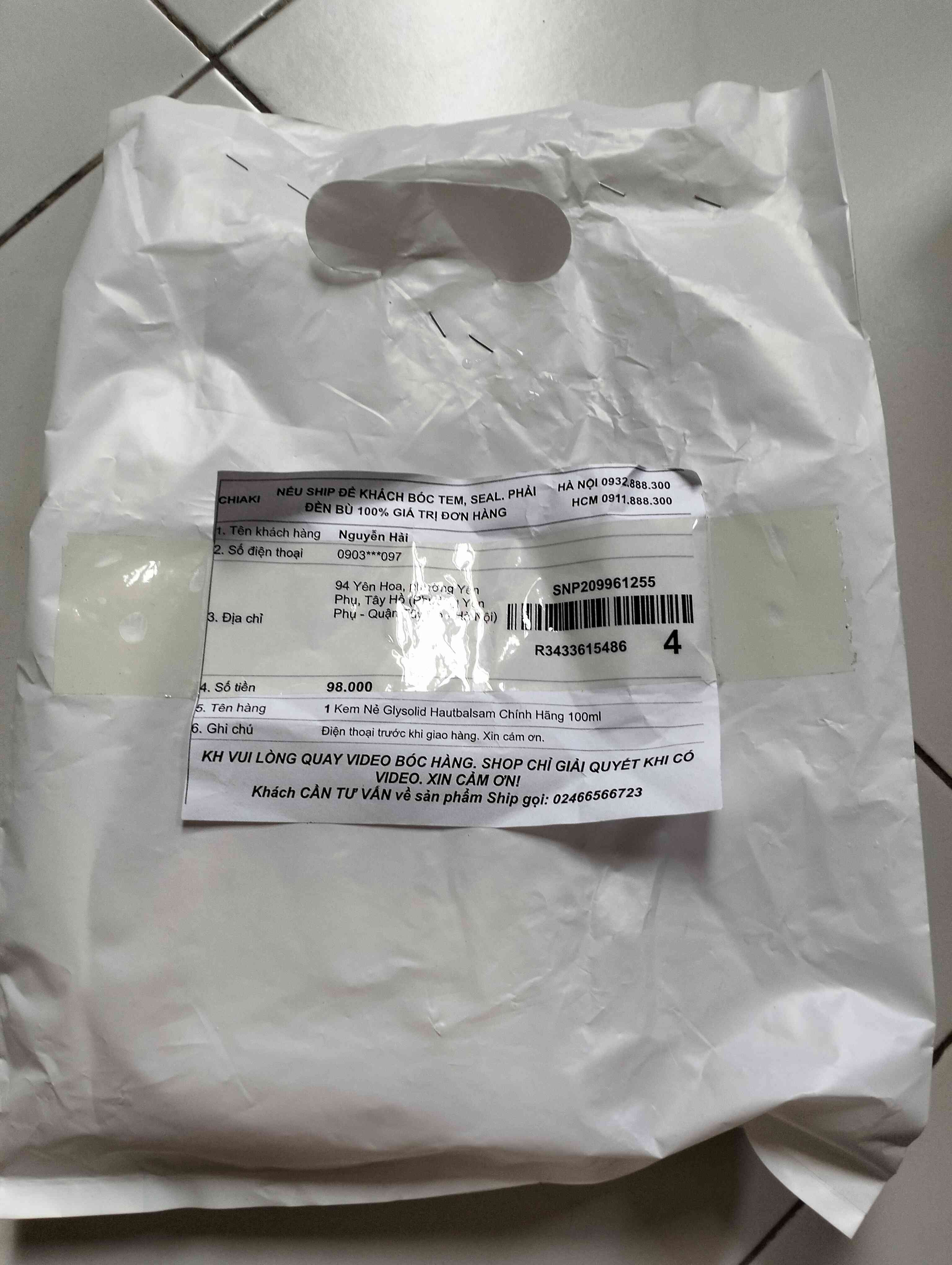 Kem Nẻ Glysolid Hautbalsam 100ml - Chống Nứt Nẻ Da Khô, An Toàn Cho Da Nhạy Cảm, Sản Phẩm Chính Hãng Từ Đức