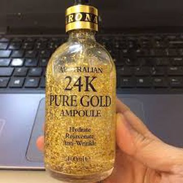 Tinh chất dưỡng da vàng 24K TheraLady Australian - Serum dưỡng ẩm, chống lão hóa, làm sáng da 100ml chính hãng