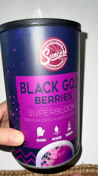 Hắc Kỷ Tử Sấy Khô Organic Black Goji Berries Mỹ - Superfood Tốt Cho Sức Khỏe, Làm Đẹp Da - Hộp 454g Nguyên Chất 100%