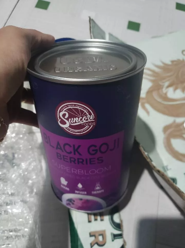 Hắc Kỷ Tử Sấy Khô Organic Black Goji Berries Mỹ - Superfood Tốt Cho Sức Khỏe, Làm Đẹp Da - Hộp 454g Nguyên Chất 100%
